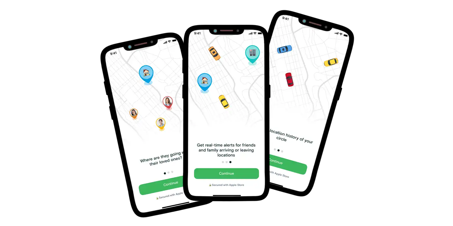 A screen from the Number Tracker app showing some of its features.